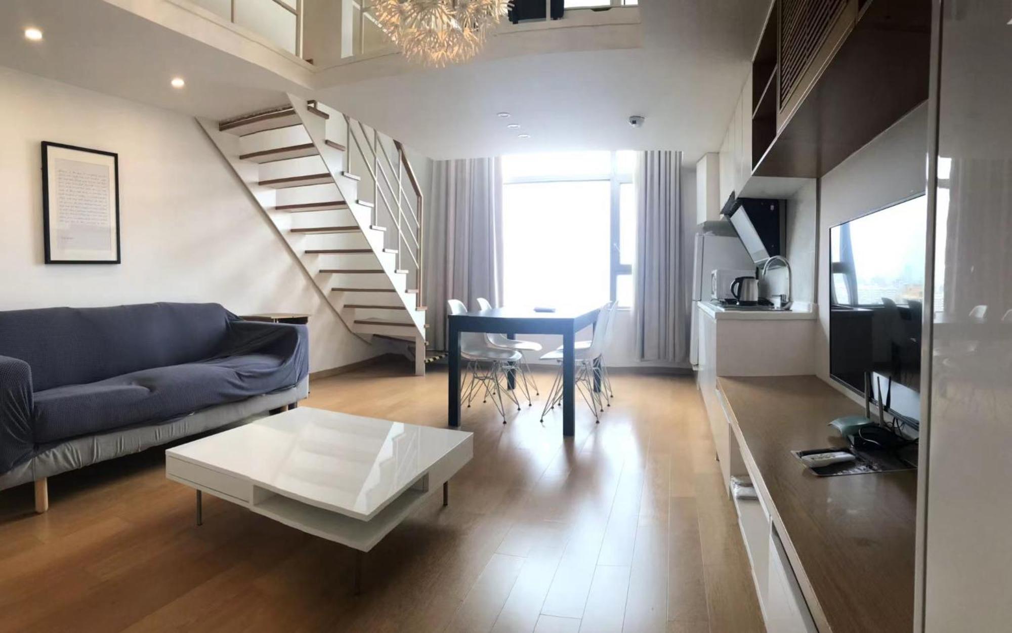 Lujiazui More Residence Шанхай Екстериор снимка